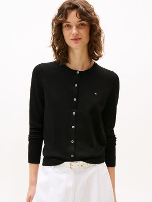 Lightweight Cardigan, Black