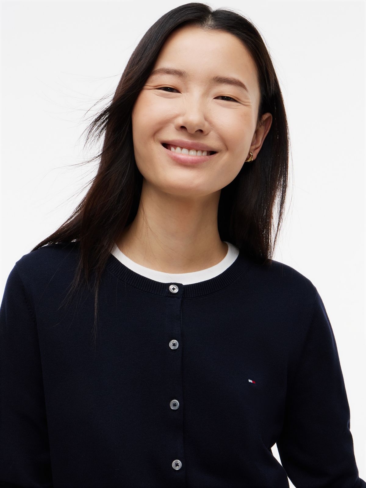 Lightweight Cardigan — Navy Blue