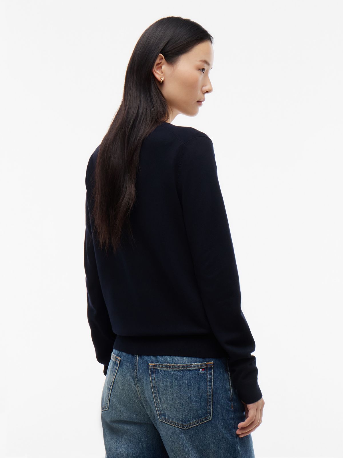 Lightweight Cardigan — Navy Blue