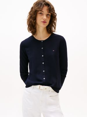 Lightweight Cardigan, Navy