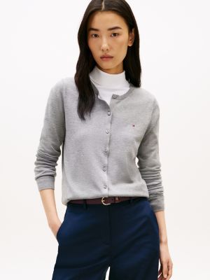 Lightweight Cardigan, Grey