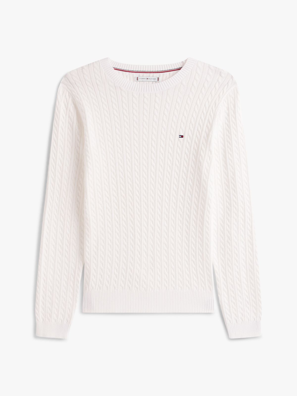 Cable Knit Sweater — Ecru