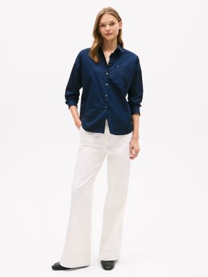 Relaxed Fit Shirt, Navy