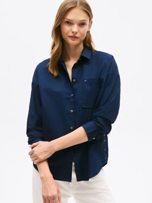 Relaxed Fit Shirt, Navy