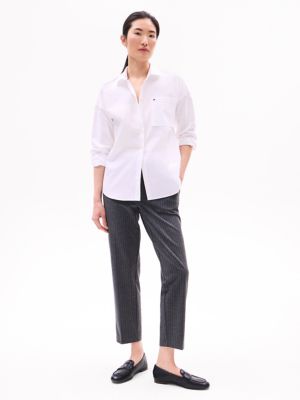 Relaxed Fit Shirt, Optic White