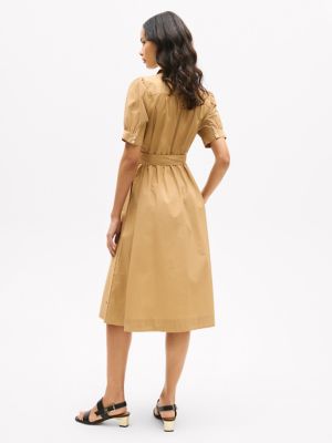 Puff-Sleeve Shirtdress | Tommy Hilfiger