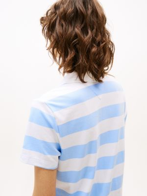 ☆US発* *新作*Rugby Stripe ポロドレス/D☆ Rugby Stripe Polo Dress | Tommy Hilfiger