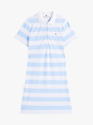 ☆US発* *新作*Rugby Stripe ポロドレス/D☆ Rugby Stripe Polo Dress | Tommy Hilfiger