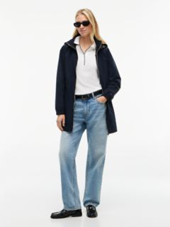 Hooded Storm Jacket — Navy Blue 2