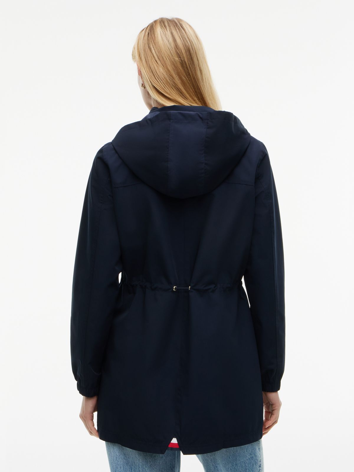 Hooded Storm Jacket — Navy Blue