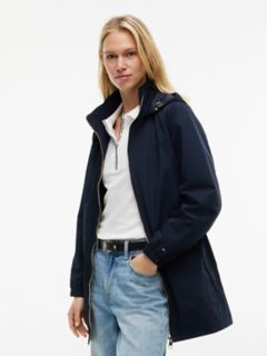 Hooded Storm Jacket — Navy Blue 1