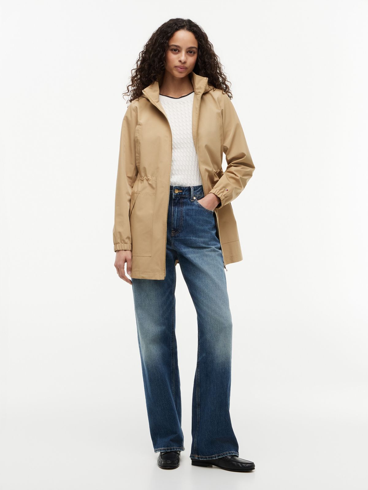 Hooded Storm Jacket — Classic Khaki
