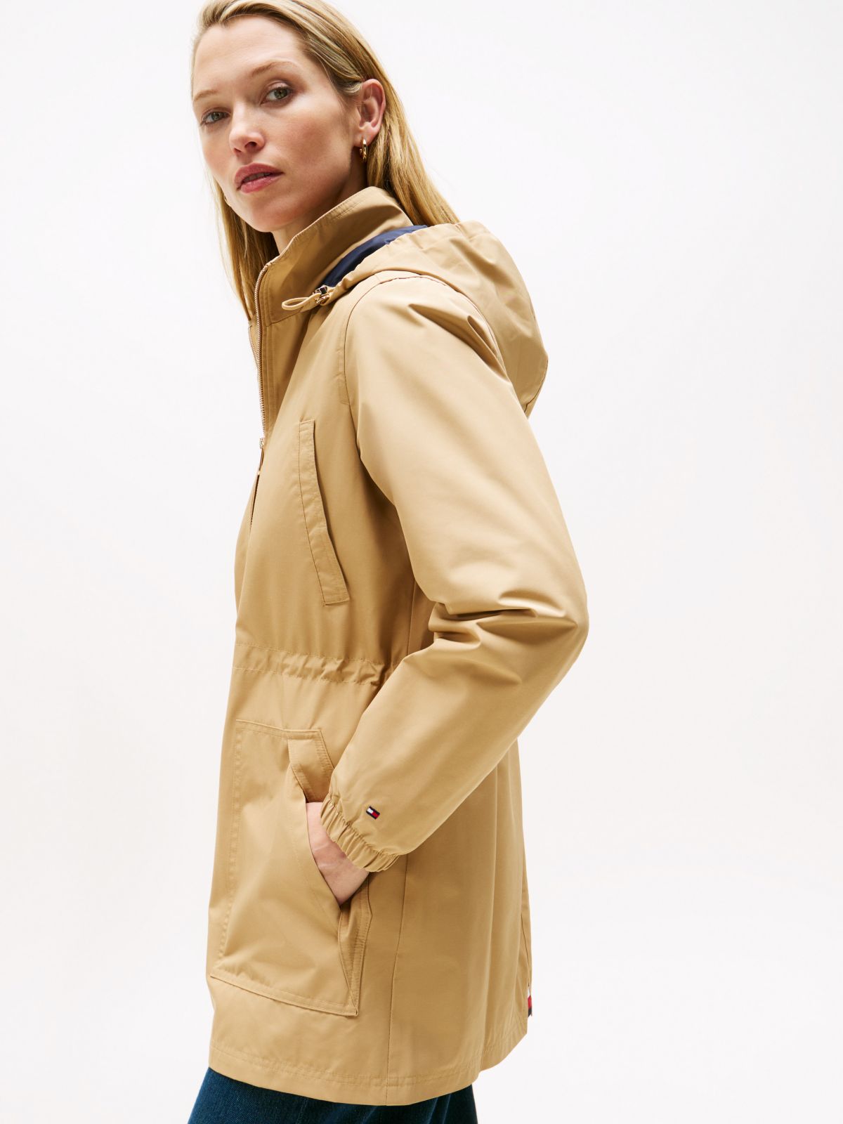 Hooded Storm Jacket — Classic Khaki