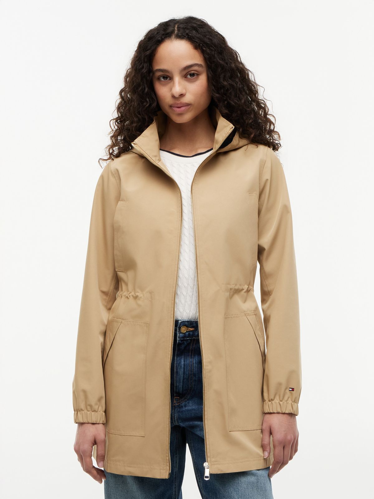 Hooded Storm Jacket — Classic Khaki