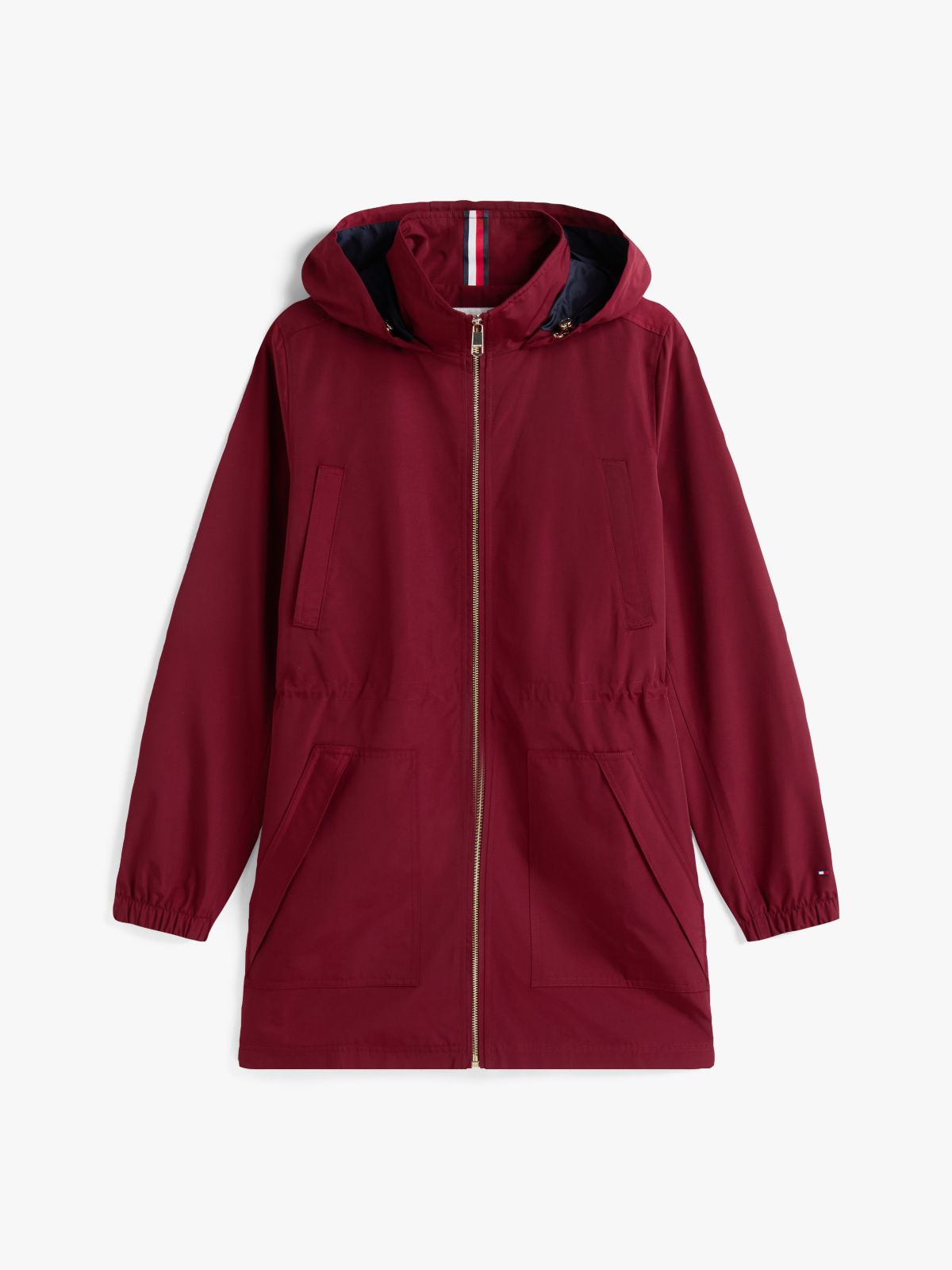 Hooded Storm Jacket — Burgundy