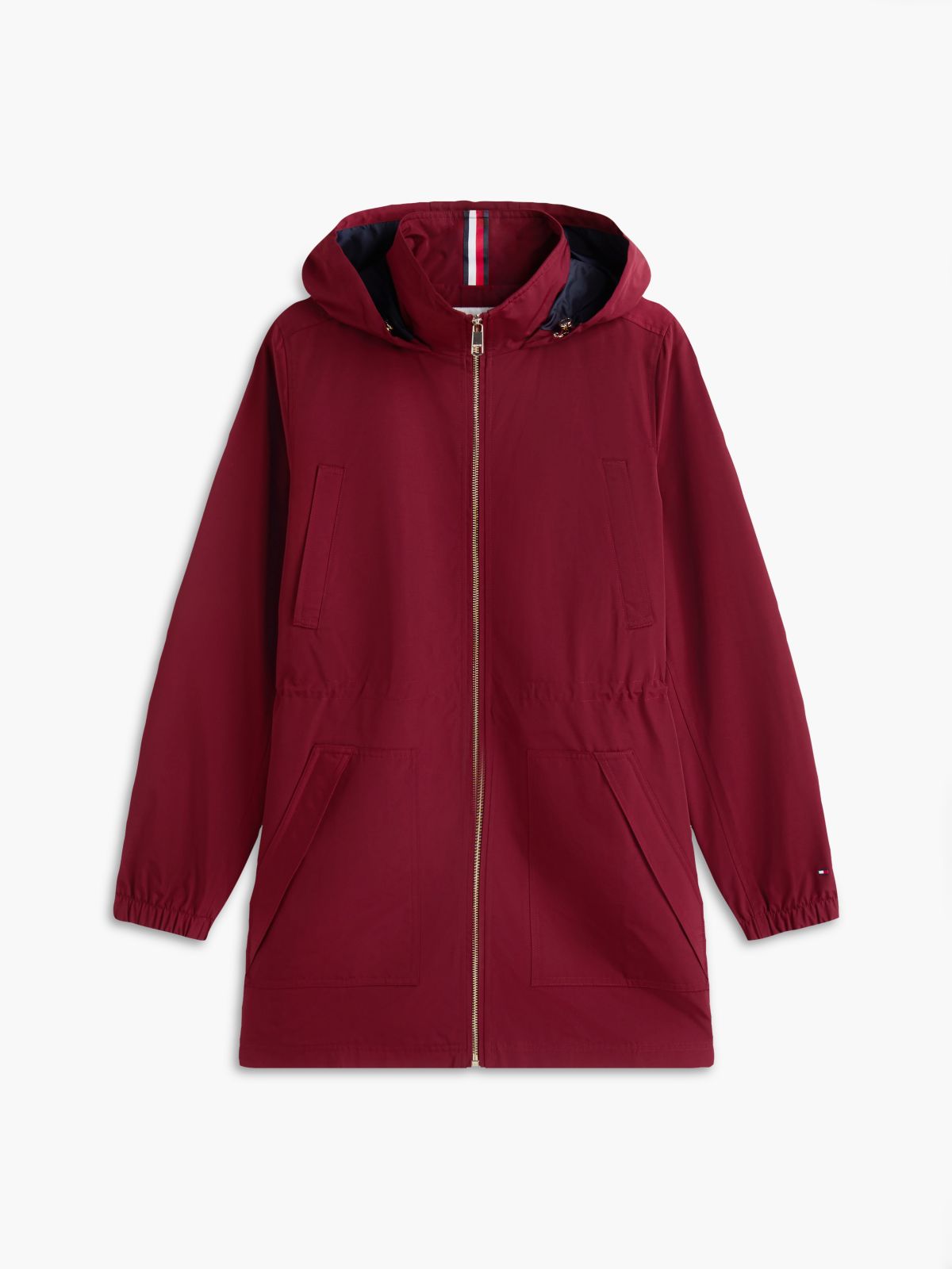 Hooded Storm Jacket — Burgundy