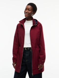 Hooded Storm Jacket — Burgundy 1