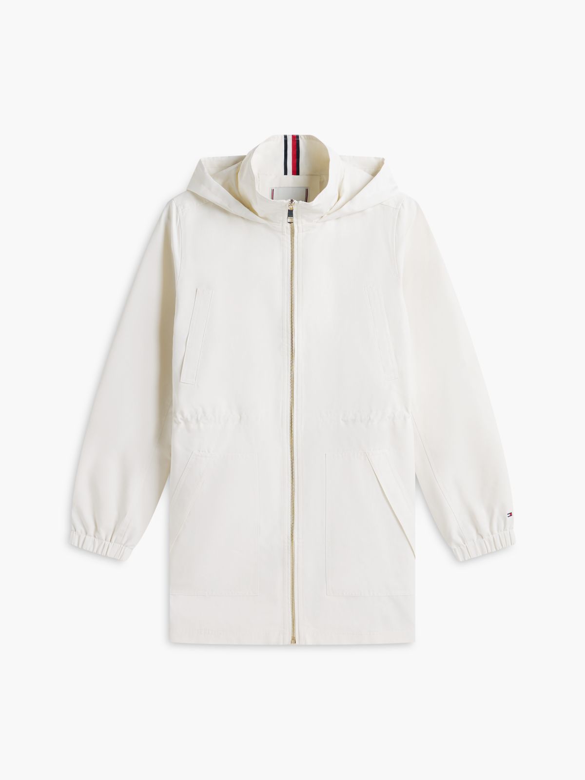 Hooded Storm Jacket — Ivory