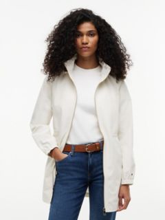 Hooded Storm Jacket — Ivory 1