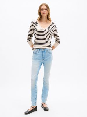 Mid-Rise Skinny Jean, Light Wash