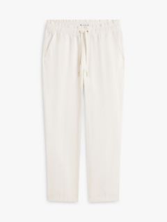 Lightweight Jogger Pant — Ivory Silk 5