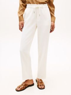 Lightweight Jogger Pant — Ivory Silk 1