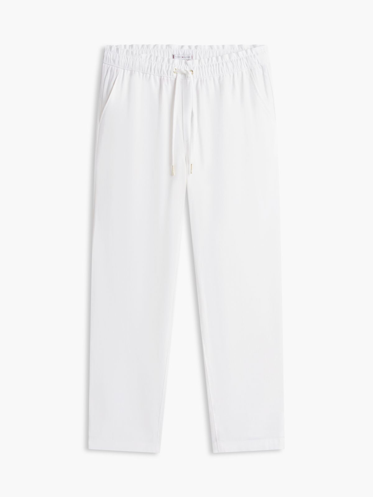 Sueded Twill Lightweight Jogger Pant — Ecru