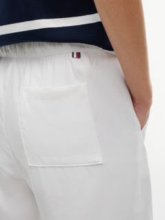 Sueded Twill Lightweight Jogger Pant — Ecru 3