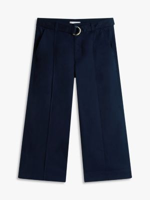 Женские брюки Tommy Hilfiger Belted Wide-Leg Chino — фото 5