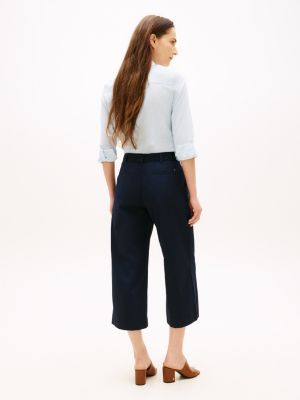 Женские брюки Tommy Hilfiger Belted Wide-Leg Chino — фото 4