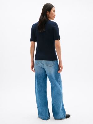 Lace-Up T-Shirt | Tommy Hilfiger