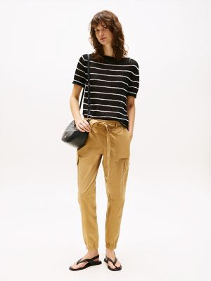 Belted Cargo Jogger, Classic Khaki