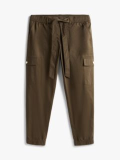 Belted Cargo Jogger — Army Green 5