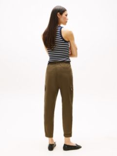 Belted Cargo Jogger — Army Green 4