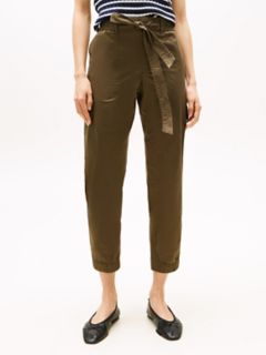Belted Cargo Jogger — Army Green 1