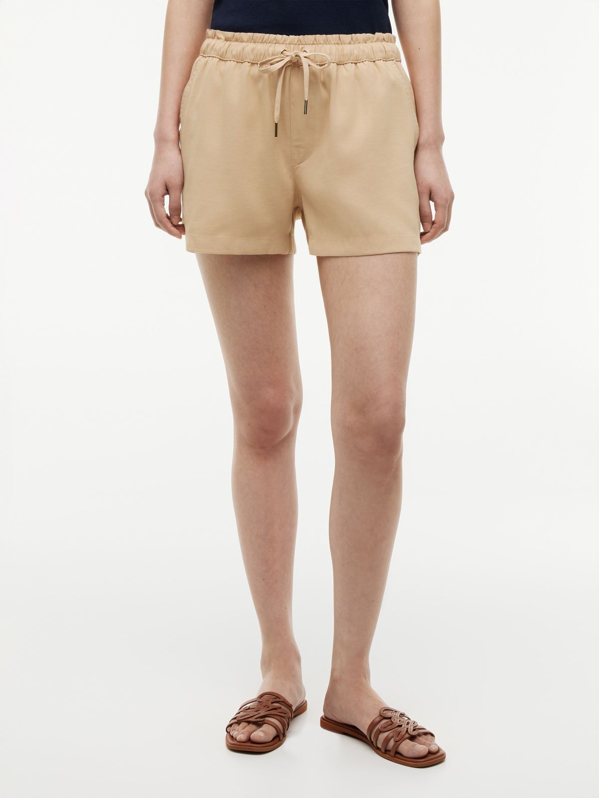 Lightweight Pull-On Short — Clayed Pebble