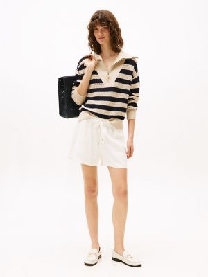 Lightweight Pull-On Short, Ivory
