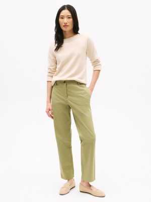 Slim Fit Stretch-Waist Chino, Faded Olive