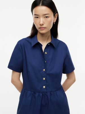 Tommy Hilfiger Short-Sleeve Gold-Button Dress — фото 2