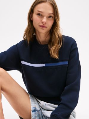 トップス chiiiibag Logo Crewneck Sweat Flag Logo Crewneck Sweatshirt | Tommy Hilfiger