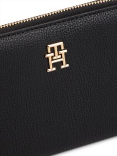 Monogram Zip Wallet — Black 6