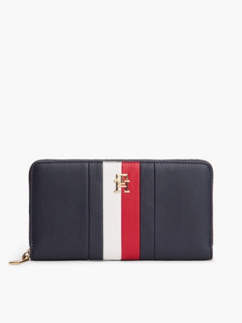 Женские кошельки Tommy Hilfiger Signature Stripe Zip Wallet