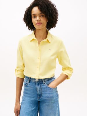Relaxed Fit Linen-Blend Shirt from Tommy Hilfiger - $42.25