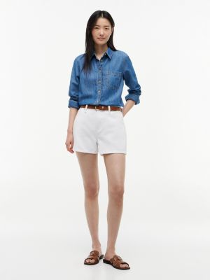 Женские рубашки Tommy Hilfiger Chambray Shirt — фото 2