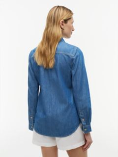 Chambray Shirt — Med Wash 4