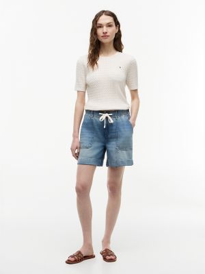 Женские джинсы Tommy Hilfiger Denim Utility Short — фото 2