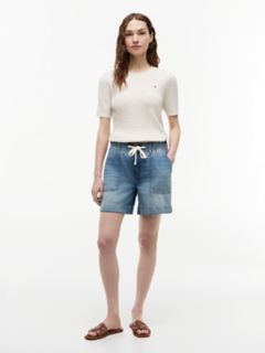 Denim Utility Short — Medium Wash 2