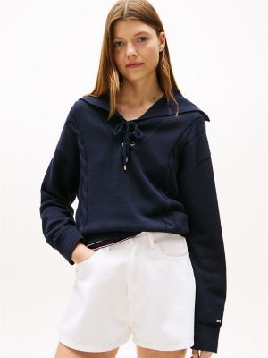 Chandail de marin, bleu marine