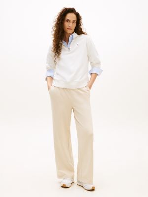 Straight-Leg Sweatpant, Classic Beige