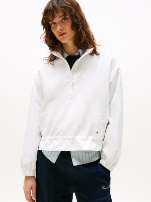 Pullover Windbreaker, Ecru